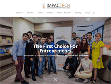 Tablet Screenshot of impactech.com